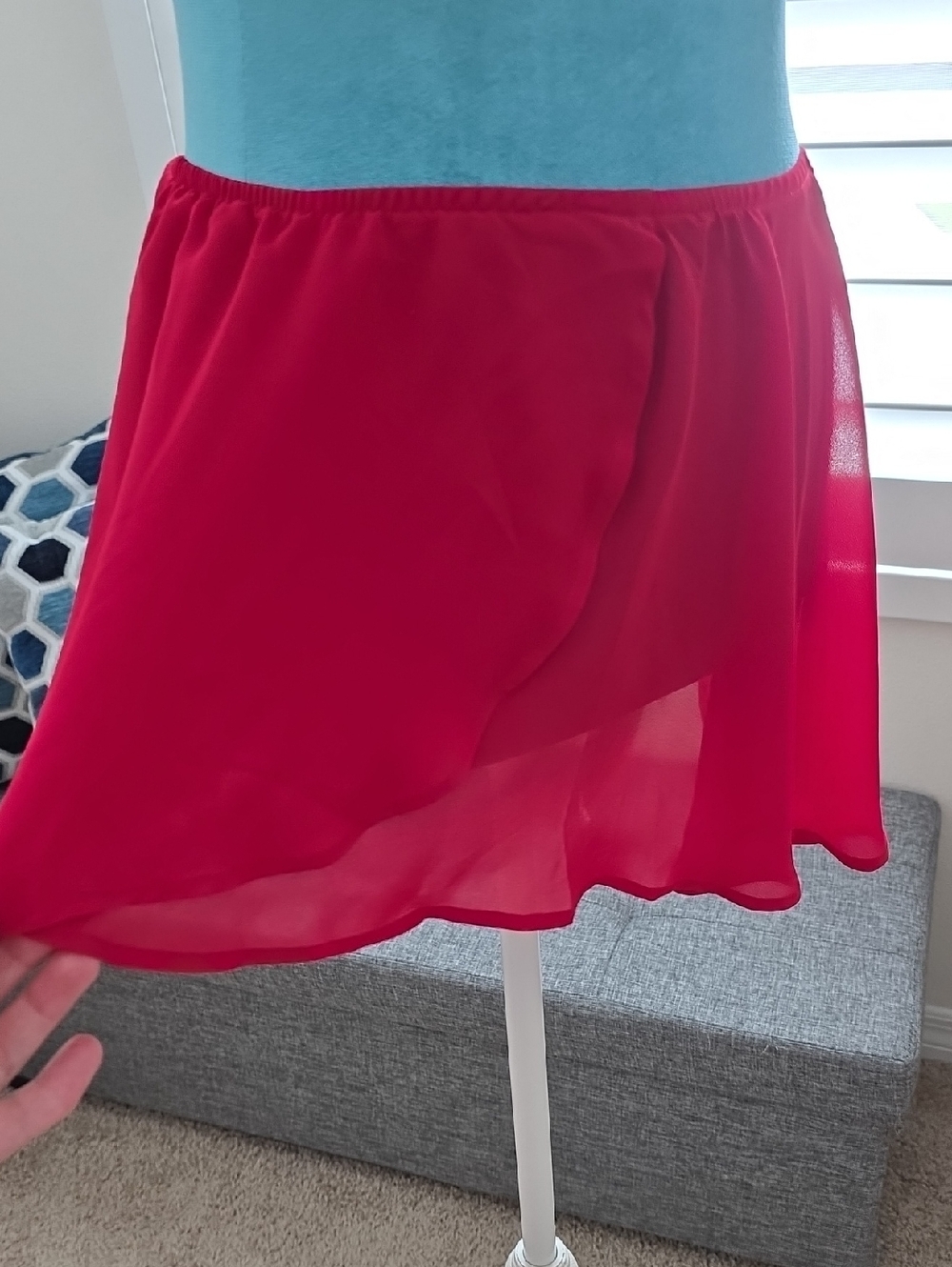 Bloch red Dance Skirt